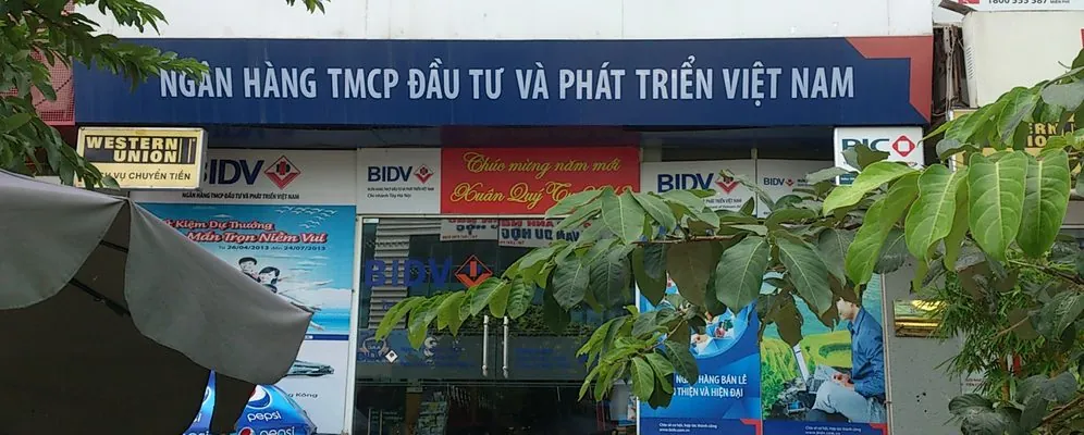 Ngân hàng BIDV – Chi nhánh Thái Hà